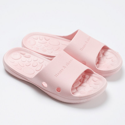 Unisex kućne papuče Ljetne tobogane Ženske mekane sandale za zatvorene japanke protiv klizanja za plažu na otvorenom Novo za par Obiteljske ravne