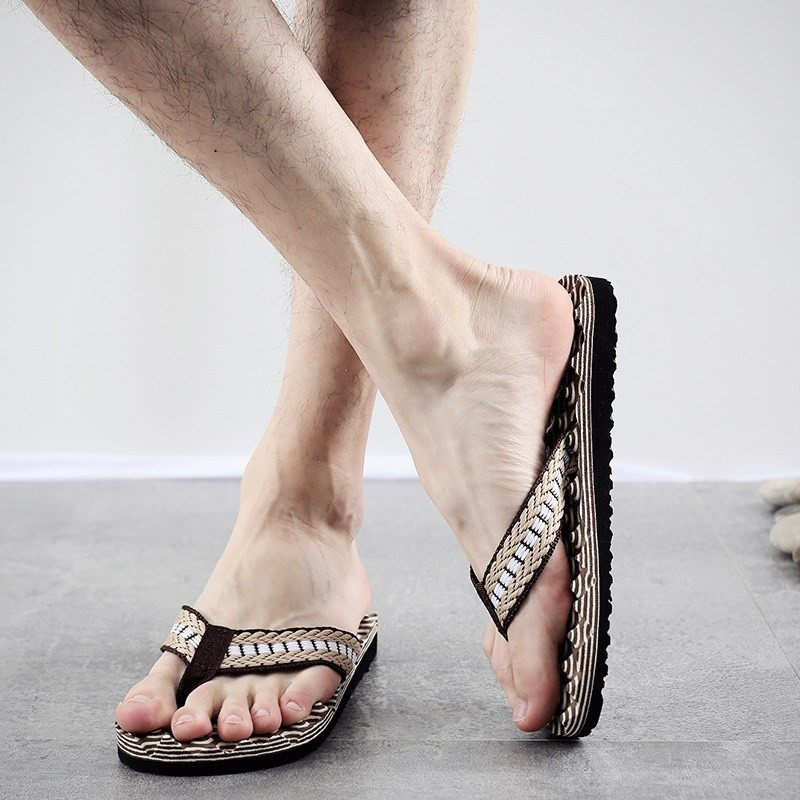 Nove papuče Muške Kućne Ljetne Udobne Japanke za masažu Cipele Sandale Muške papuče Lagane Japanke za unutarnje vanjske prostore