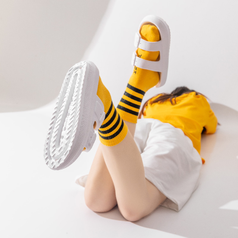 Kućne papuče Podesiva toranj kopča Modne sandale Indoor cipele Kupaonska papuča Ravna platforma Mekani potplat Klizači Pvc papuče