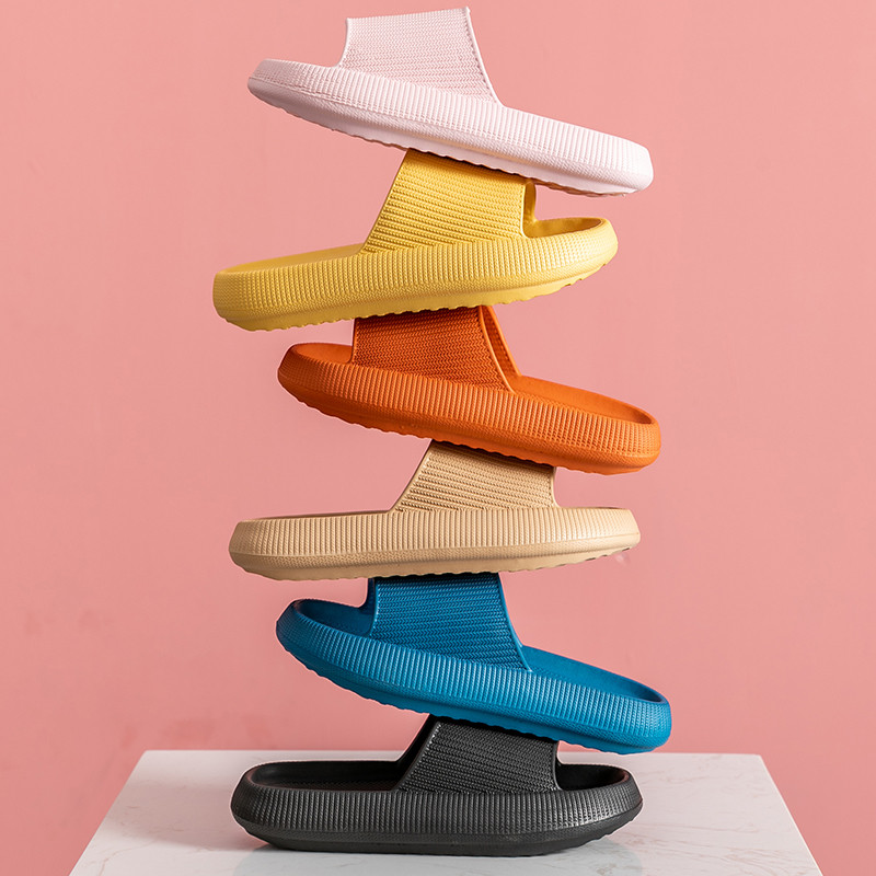 Ženske papuče s debelom platformom Ljetne sandale za plažu Eva s mekim potplatom Slobodno vrijeme Muške ženske cipele za unutarnju kupaonicu protiv klizanja