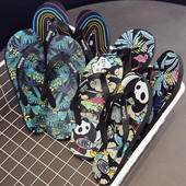 Modne muške ljetne japanke Sandale za plažu Protuklizne ležerne ravne cipele Papuče Zapatos Chanclas De Hombre Chaussure Homme