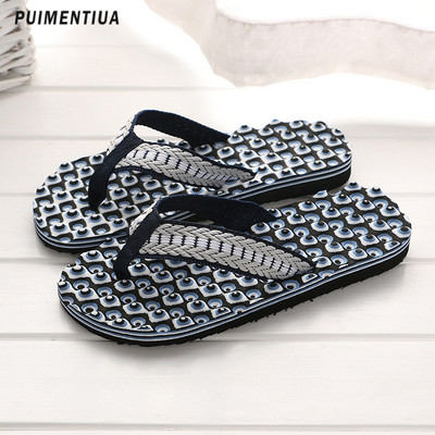 Nove kućne muške papuče s mekim potplatom Ležerne muške japanke Ljetne masažne donji dijelovi Lagane cipele Muške sandale Japanke za unutarnju i vanjsku upotrebu