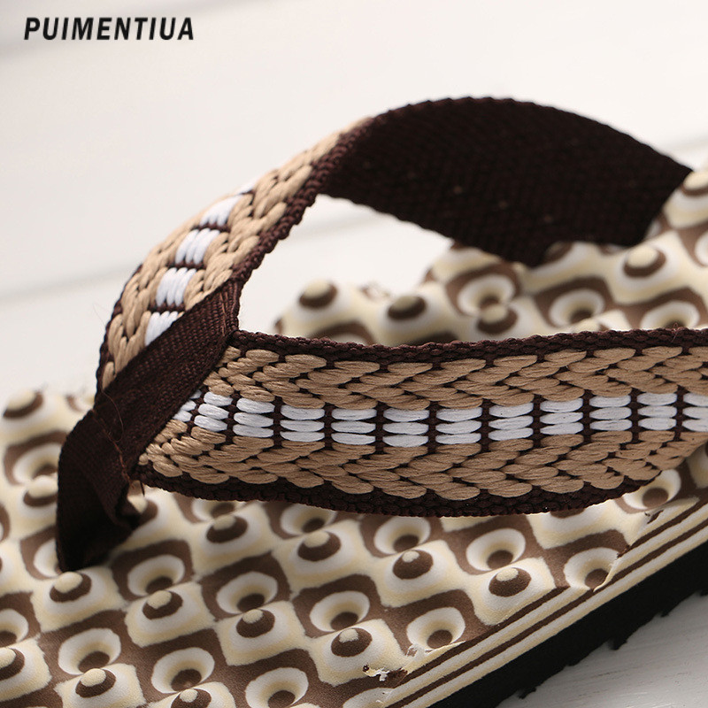 Nove kućne muške papuče s mekim potplatom Ležerne muške japanke Ljetne masažne donji dijelovi Lagane cipele Muške sandale Japanke za unutarnju i vanjsku upotrebu