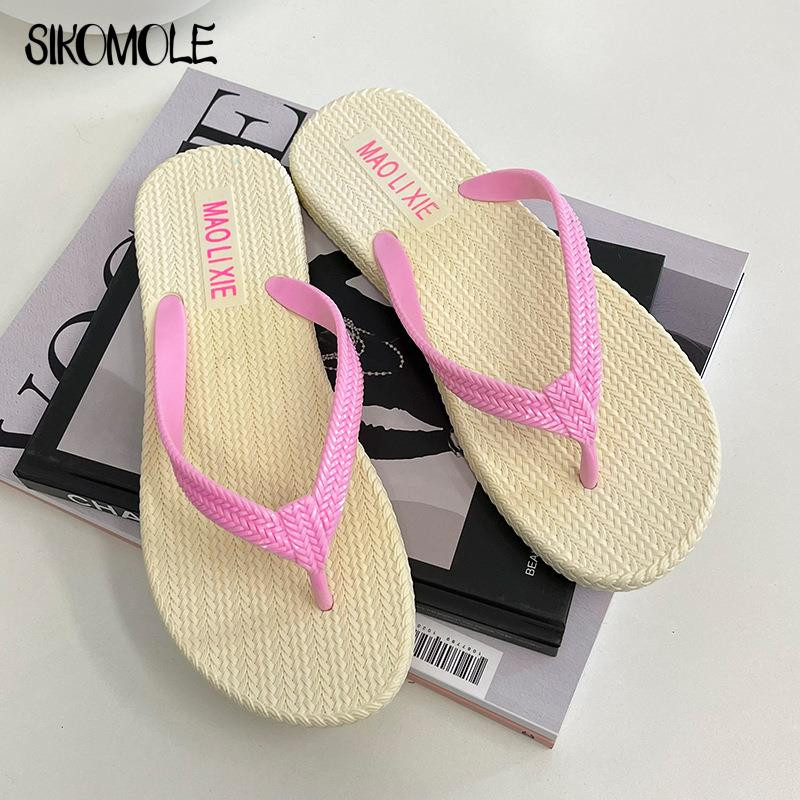 Μόδα Σαγιονάρες Γυναικείες Παντόφλες Αντιολισθητικές Καλοκαιρινό PVC Lovers Beach Holiday Trendy Home Εσωτερικό κλιπ Seaside Cool Slippers Ανδρικά παπούτσια