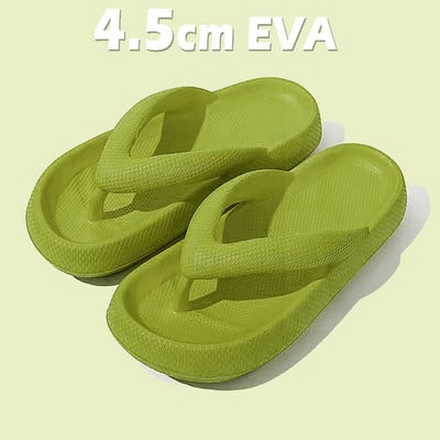 Japanke s tangama Muške papuče u obliku oblaka Ljetne cipele s debelom platformom 2023 Jastuci od memorijske pjene Ortopedske štipaljke Sandale za plažu