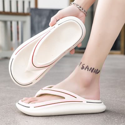 Japanke s tangama Muške papuče u obliku oblaka Ljetne cipele s debelom platformom 2023 Jastuci od memorijske pjene Ortopedske štipaljke Sandale za plažu