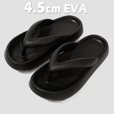 Japanke s tangama Muške papuče u obliku oblaka Ljetne cipele s debelom platformom 2023 Jastuci od memorijske pjene Ortopedske štipaljke Sandale za plažu