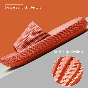 Облачни чехли с дебела платформа за домашни чехли за баня Дамски сандали EVA Interi Chinelos Дамски летни 2022 г. Неплъзгащи се джапанки