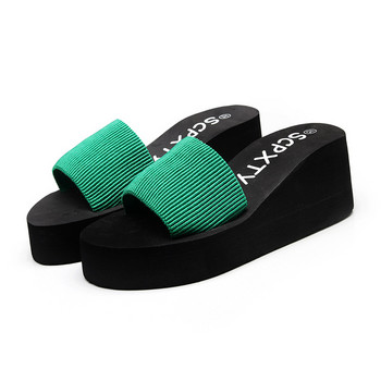Летни чехли за жени Обувки за домашни чехли Летни плажни меки сандали с плъзгащи се сандали за свободното време Дамски обувки за вътрешна баня против хлъзгане