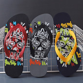 Flip-flops de modă nouă, papuci de vară pentru bărbați, sandale de plajă, pantofi pentru bărbați, moale, confortabili, de dimensiuni mari