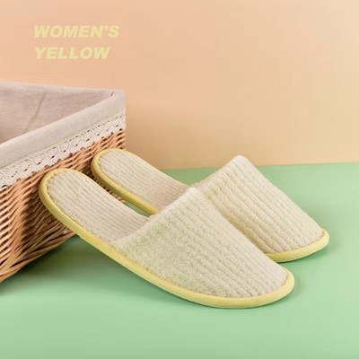 Jednokratne papuče 5 pari Koraljni baršun od plišanih cipela Putovanje Vjenčanje Prilagodljivi uzorak Ugostiteljstvo Povećaj Šifra više