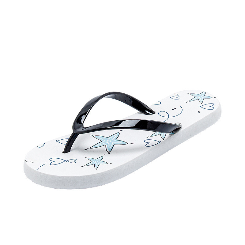 Japanke za žene Slatke boje slatkiša Ljetne indoor ravne cipele sa zvijezdama Ženske papuče za plažu Neklizajući mekani potplat Ženske sandale