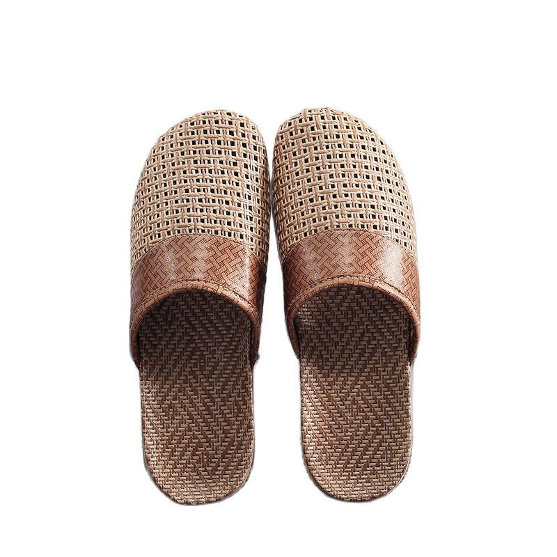 Suihyung višestruke lanene papuče Ženske Muške Indoor Cipele Izvezene cvjetne mašne Ženske ležerne natikače Ženske lanene japanke