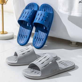 Чехли Дамски Мъжки Летни вътрешни Бани Противоплъзгащи се течове на вода Бързосъхнещи Чехли за двойка Домашни чехли за баня Дамски обувки