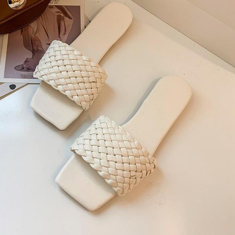 Sandale roșii pentru femei, papuci plat cu temperament deschis, plajă, casual, Ytmtloy, pentru interior, vară, Zapatillas Mujer Casa Sapatos