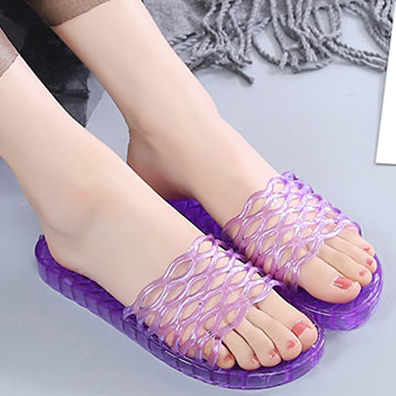 Nove ljetne ženske papuče neklizajuće prozirne ženske papuče za plažu