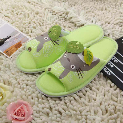 Žena ČovjekTotoro Crtić Plišane zimske papuče Par Dječji ljupki dom Činčile Neklizajuće Tople Totoro papuče za spavaću sobu