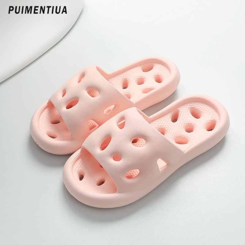 Ljetne papuče Ženske novosti u kupaonici Tuš curi protuklizne cipele za kućanstvo s debelim dnom Brzo sušeće muške papuče