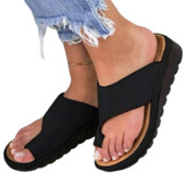 2023 Ženske sandale od pu kože Potplat Ortopedski korektor čukljeva Udobna platforma Ravne veličine 34-43 Sandalias Plataforma Mujer