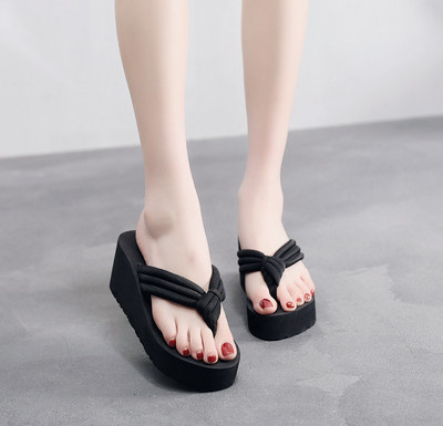 Női papucsok nyári alkalmi papucsok szabadtéri strandszandálok EVA platform kényelmes cipők női vastagtalpú szandál Zapatillas Mujer