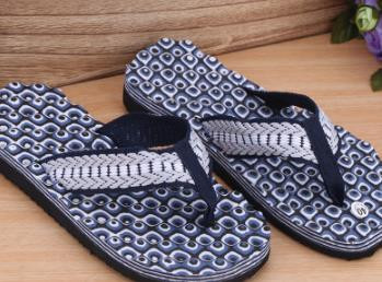 2023, muške ležerne japanke sa spiralnim uzorkom za masažu, zrnate kopče, cipele za plažu, EVA papuče protiv klizanja