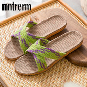 Mn Moterys Namai Šlepetės Patalpų Patalynės Šlepetės Minkšti Lengvi Laisvalaikio Batai Lininiai Šlepetės Naujas Patogus Atvykimas