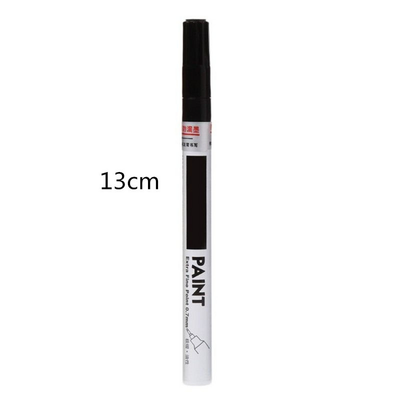 1 gab Marķieris Pildspalva Metāla ūdensnecaurlaidīgs Marķieris DIY Art universāls 0,7 mm īpaši smalks punkts pastāvīgās krāsas studentiem piederumi