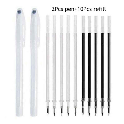 Audinio žymeklis, šildomas, ištrinamas rašiklio užpildymo rinkinys, skirtas „pasidaryk pats“ siuvimui, aukštoje temperatūroje dingstantiems rašiklių siuvimo priedams