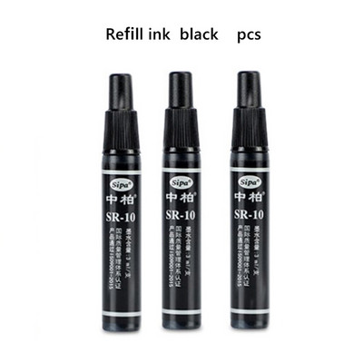 Vodootporni markeri s dugom glavom i rupom od 30 mm, komplet ispunivih tinti, za kupaonsku drvenu dekoraciju Višenamjenska oznaka