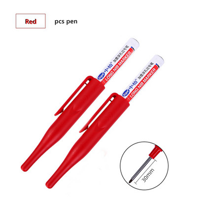 Vodootporni markeri s dugom glavom i rupom od 30 mm, komplet ispunivih tinti, za kupaonsku drvenu dekoraciju Višenamjenska oznaka