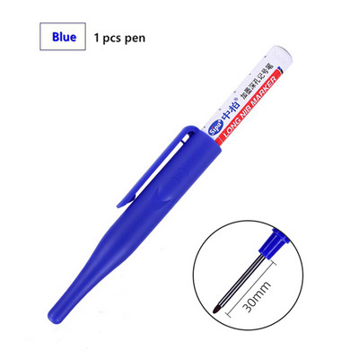 Vodootporni markeri s dugom glavom i rupom od 30 mm, komplet ispunivih tinti, za kupaonsku drvenu dekoraciju Višenamjenska oznaka