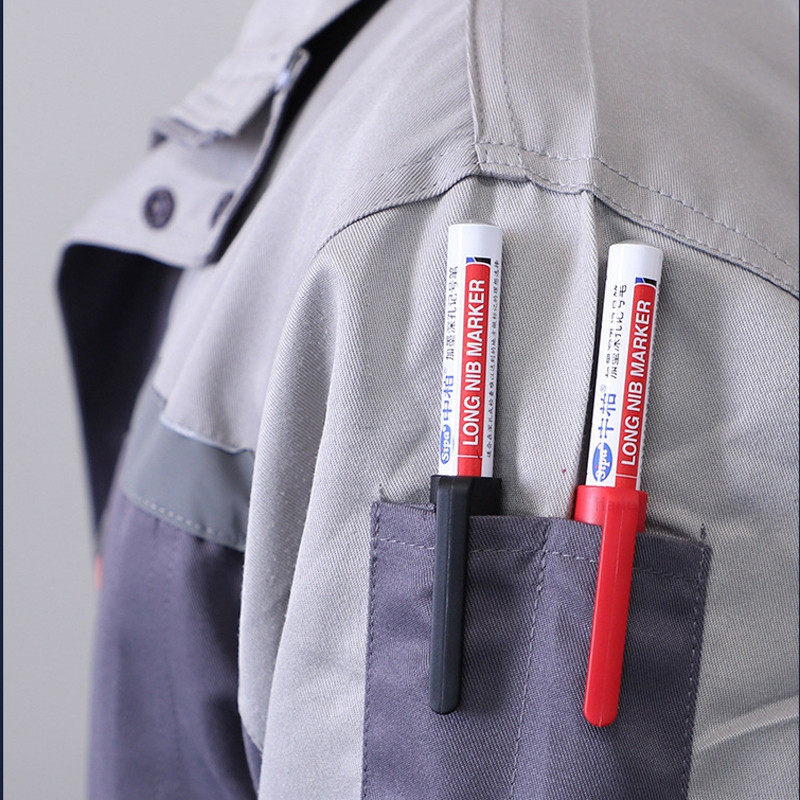 Vodootporni markeri s dugom glavom i rupom od 30 mm, komplet ispunivih tinti, za kupaonsku drvenu dekoraciju Višenamjenska oznaka