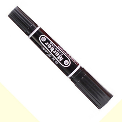 2/6 mm dvojitý nip permanentný mastný štetec, vodotesný marker, sklenená tkanina, pneumatiky, CD Marker, pero na kreslenie, štetec na písanie, písacie potreby