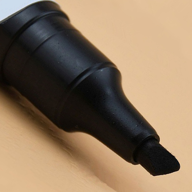 2/6 mm dvojitý nip permanentný mastný štetec, vodotesný marker, sklenená tkanina, pneumatiky, CD Marker, pero na kreslenie, štetec na písanie, písacie potreby