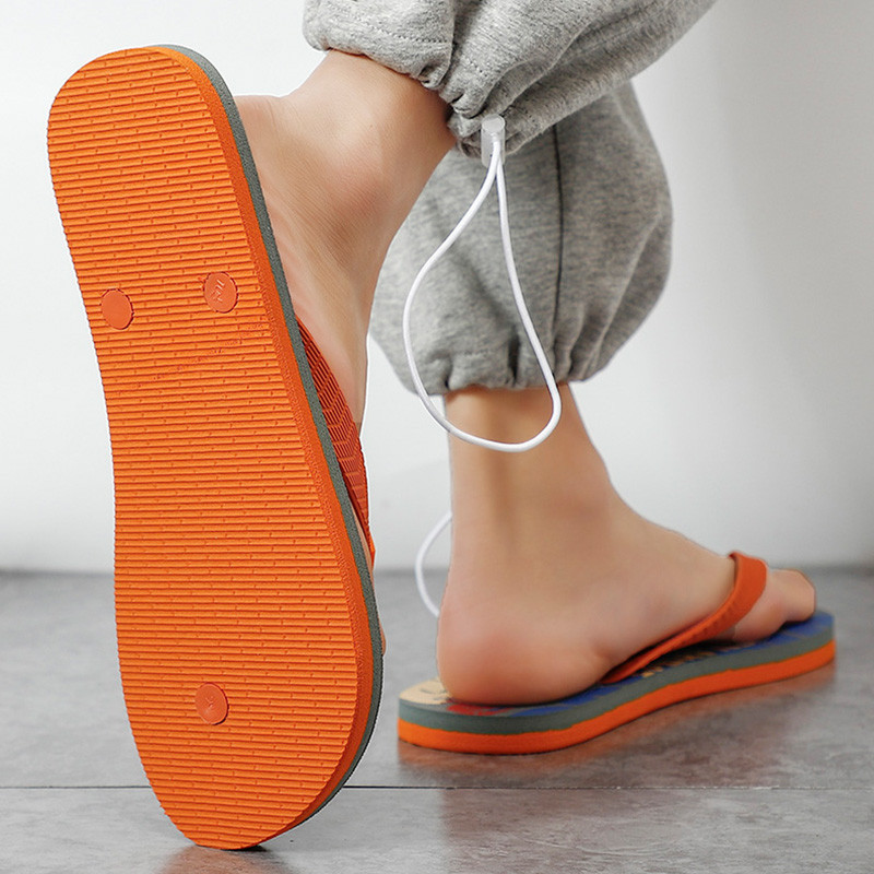 Muške ljetne japanke za plažu Ležerne ravne štipaljke luksuzne marke Obuća Vanjske cipele Papuče za muškarce 2023 japanke Chinelos