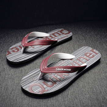 Ανδρικές καλοκαιρινές σαγιονάρες παραλίας Flat λαβίδες Casual Luxury brand Παπούτσια για περπάτημα Παντόφλες Ανδρικά παπούτσια 2023 Chinelos Σαγιονάρες