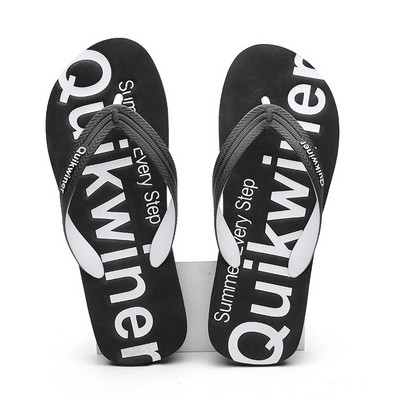 Flip-flops de vară pentru bărbați, clește plat de plajă, încălțăminte casual de marcă de lux, papuci de mers, pantofi pentru bărbați 2023 Chinelos flip-flops