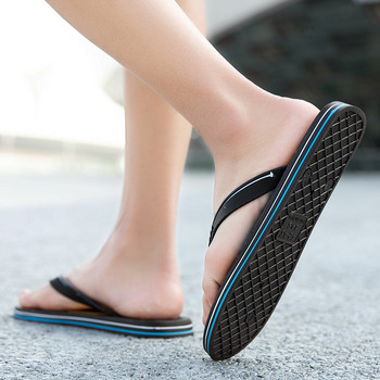 Мъжки джапанки Плажни плоски ежедневни луксозни дизайнерски маркови обувки Външни обувки Чехли за мъже Лято 2023 Джапанки Chinelos