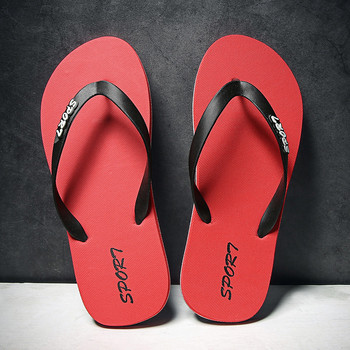Мъжки джапанки Плажни луксозни дизайнерски маркови плоски ежедневни обувки Чехли за ходене Обувки за мъже Лято 2023 Джапанки Chinelos