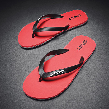 Ανδρικές σαγιονάρες παραλίας πολυτελείας επώνυμων σχεδιαστών Flat casual υποδήματα Παντόφλες περπατήματος Παπούτσια για άνδρες Καλοκαίρι 2023 Σαγιονάρες Chinelos