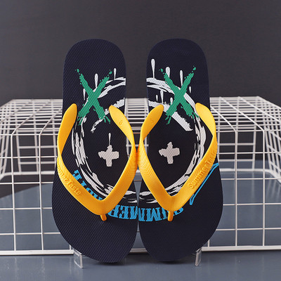 Ljetne japanke, muške, nova moda, prozračne, ležerne, muške papuče za plažu, japanke za plažu, neklizajuće papuče s debelim potplatom