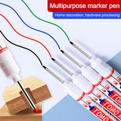 Uljne olovke s dugom glavom Dekoracija za drvo za kupaonicu Višenamjenski set flomastera s dubokim rupama, crvena/crna/plava/zelena