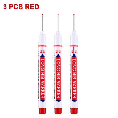 Uljne olovke s dugom glavom Dekoracija za drvo za kupaonicu Višenamjenski set flomastera s dubokim rupama, crvena/crna/plava/zelena