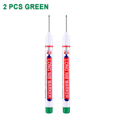 Uljne olovke s dugom glavom Dekoracija za drvo za kupaonicu Višenamjenski set flomastera s dubokim rupama, crvena/crna/plava/zelena