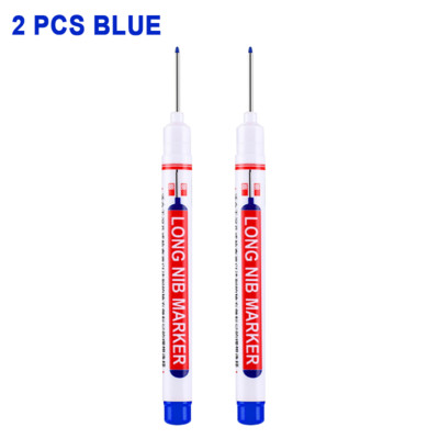 Uljne olovke s dugom glavom Dekoracija za drvo za kupaonicu Višenamjenski set flomastera s dubokim rupama, crvena/crna/plava/zelena