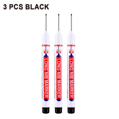 Uljne olovke s dugom glavom Dekoracija za drvo za kupaonicu Višenamjenski set flomastera s dubokim rupama, crvena/crna/plava/zelena