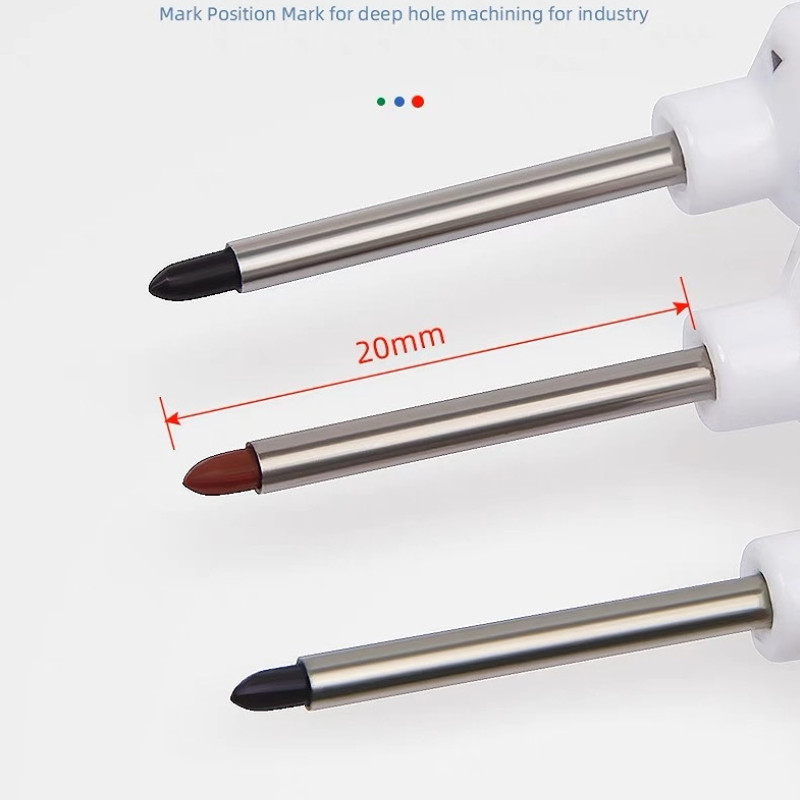 Oznake s dubokom rupom i dugačkom šiljkom 20 mm za metalnu perforiranu olovku Vodootporna kupaonica Obrada drveta Dekoracija zgrada Višenamjenska