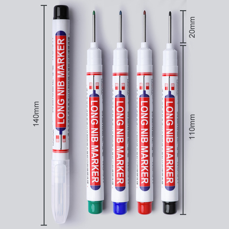 Oznake s dubokom rupom i dugačkom šiljkom 20 mm za metalnu perforiranu olovku Vodootporna kupaonica Obrada drveta Dekoracija zgrada Višenamjenska