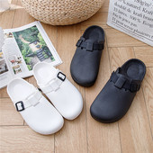 Unisex kućne papuče Ljetne sandale za plažu Ženske 2023. Nove zatvorene prste Meke japanke Ženske muške Tobogane za par Vanjske ravne cipele