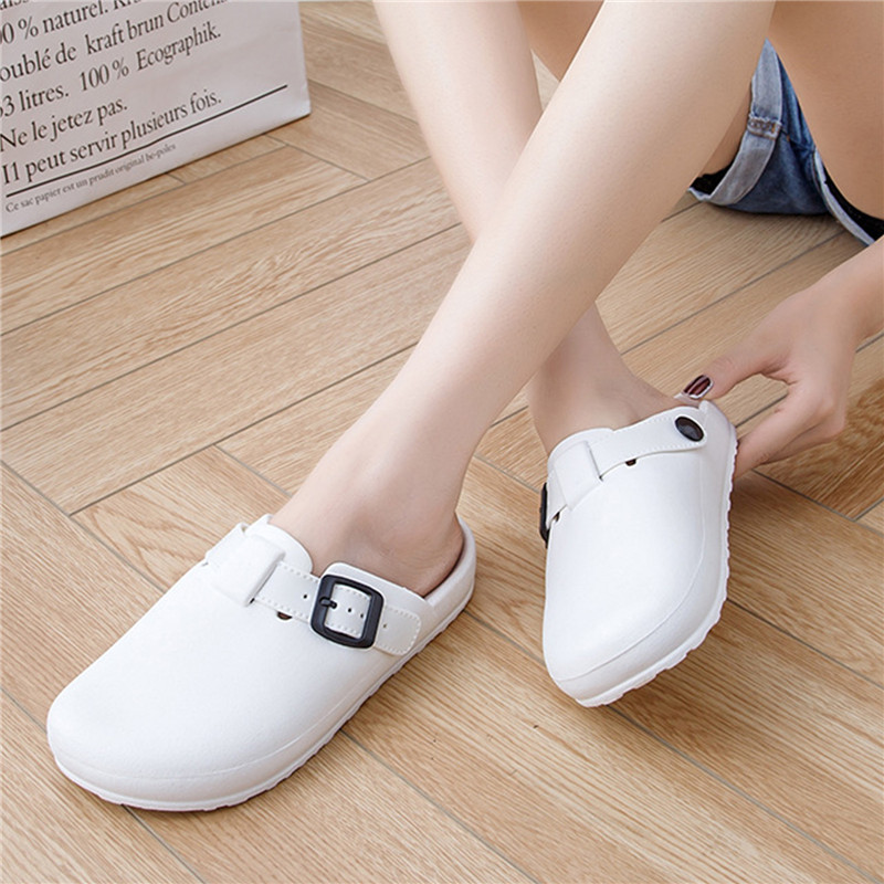 Unisex kućne papuče Ljetne sandale za plažu Ženske 2023. Nove zatvorene prste Meke japanke Ženske muške Tobogane za par Vanjske ravne cipele